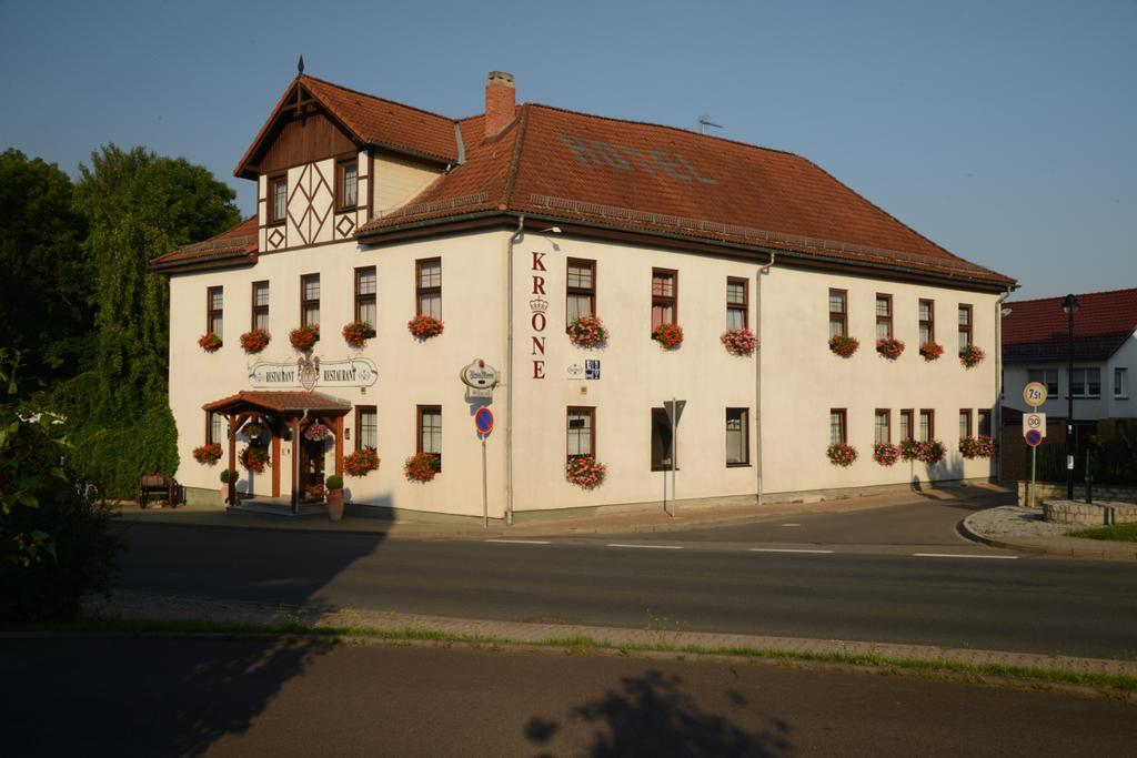 Landgasthof & Hotel Krone Eischleben Ichtershausen Exterior photo