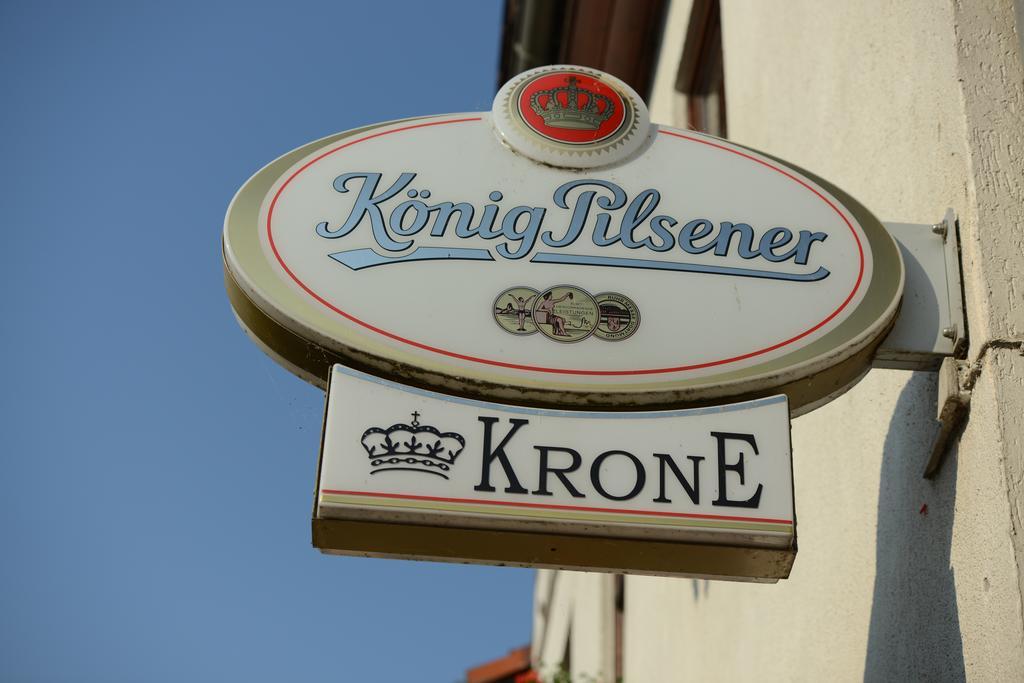 Landgasthof & Hotel Krone Eischleben Ichtershausen Exterior photo